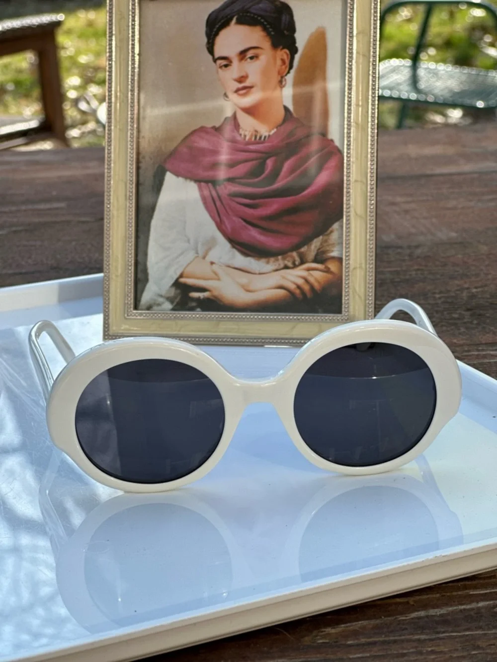 Loewe Round Sunglasses LW40135I White w/ COA Italy